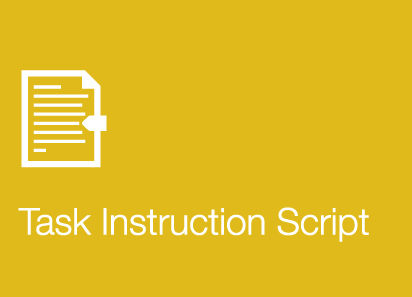 Part 5: Task Instruction Scripts