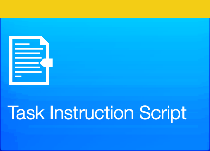 Part 5: Task Instruction Scripts